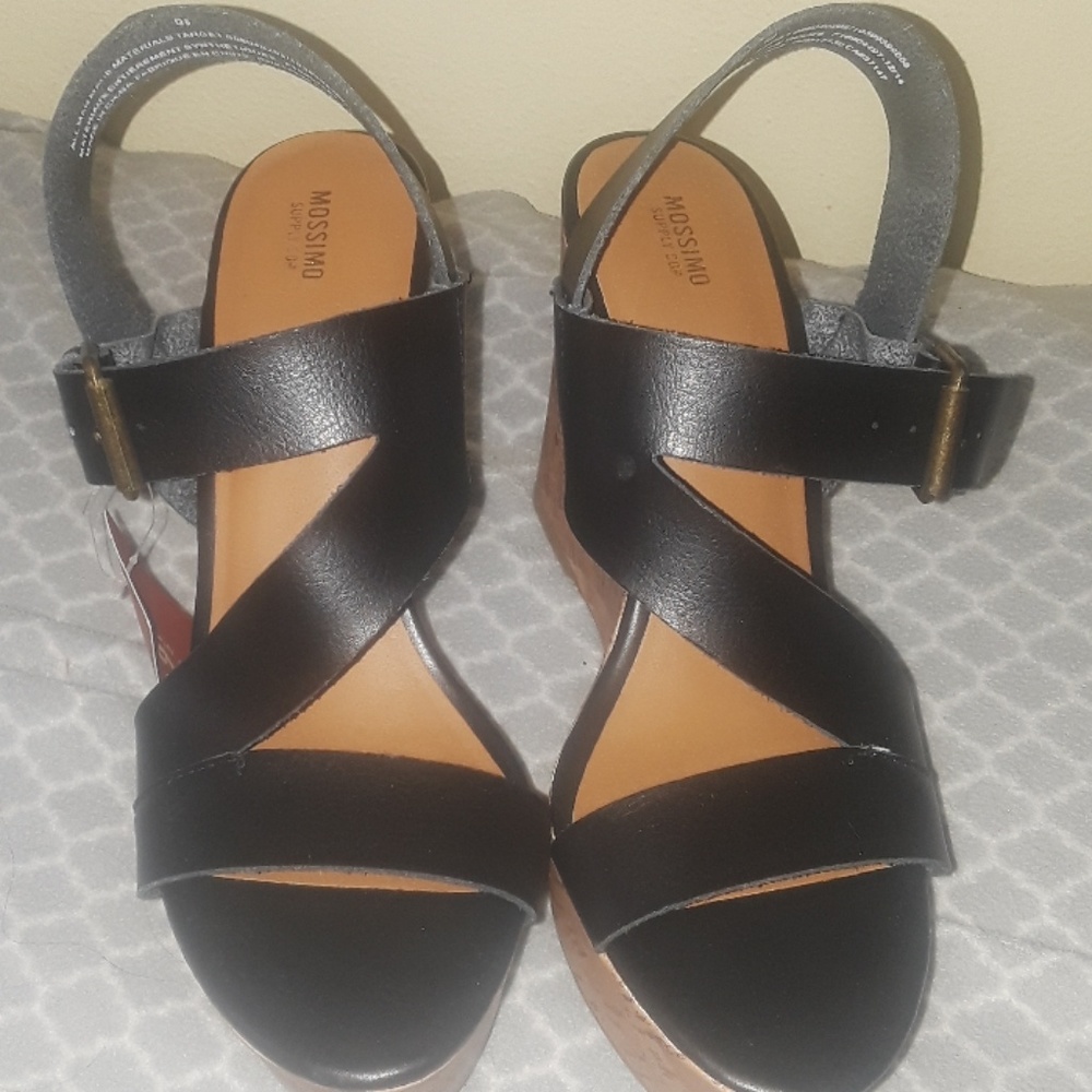 black shoes